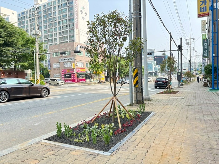 [산림녹지과]백토로가로정원조성사업완료1.jpg