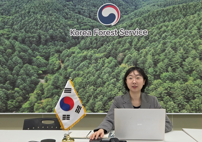 사진1. 산림청은 4일부터 5일까지 FAO-UNEP 주최 ‘제4차 글로벌 산불관리 허브 운영위원회’에 화상 형식으로 참여했다.jpg