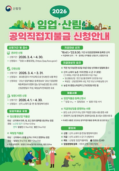 사진1. 임업산림 공익직접지불금 신청안내 포스터.jpg