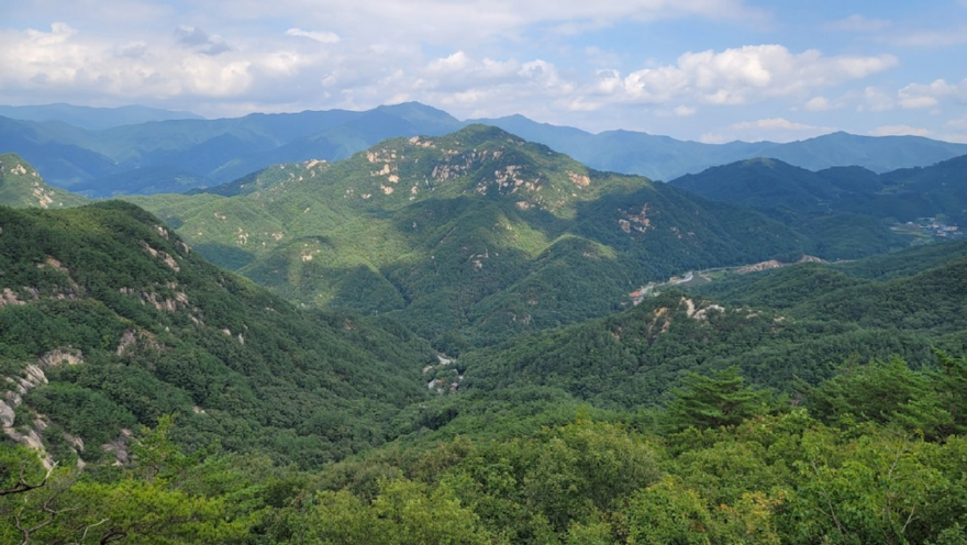 사진2.세계 보호·보전지역 데이터베이스에 OECM으로 공식 등재된 국립황정산자연휴양림 전경.jpg