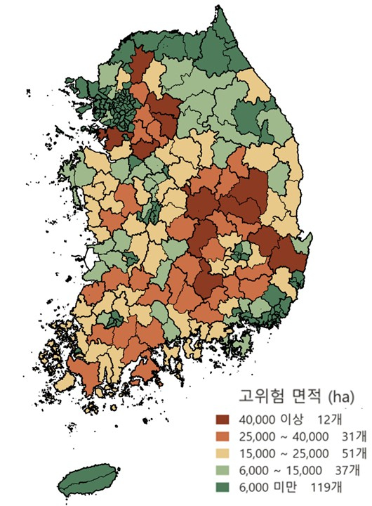 추석 성묘객 고위험 시군 분포도.jpg