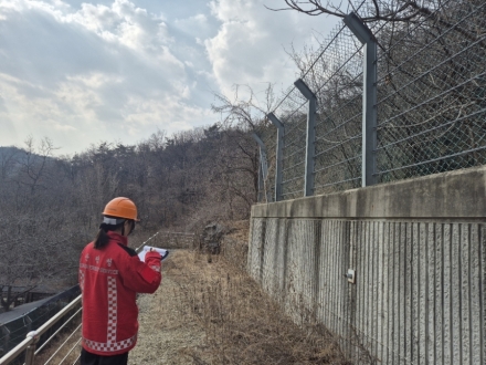 서울국유림관리소, 해빙기 대비 산사태 취약지역 안전점검 실시