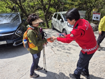 강릉국유림관리소, 강릉시와 합동 캠페인…대형산불 ‘제로’ 총력