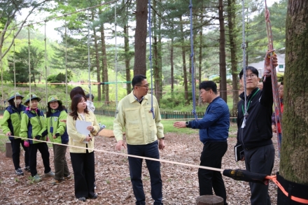 국립산림품종관리센터, 유아숲체험원 안전점검 실시