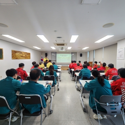 정읍국유림관리소, 산업안전 전문가 초빙해 직장 안전교육 실시