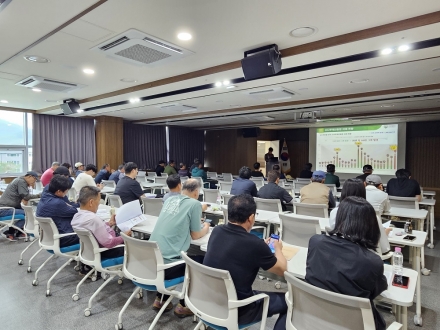 충남도 산림자원연구소, 소나무재선충병 예찰 역량 강화 교육 실시