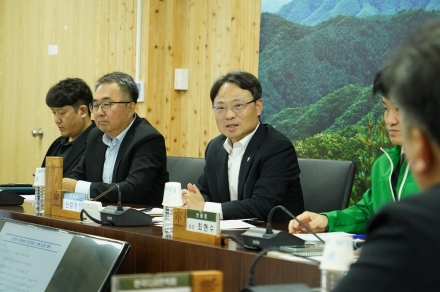 박은식 산림청장, 정원분야 협단체장과 정책 소통 간담회 개최