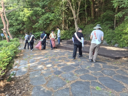 충주국유림관리소, 백두대간 사랑운동·산림정화 캠페인 전개