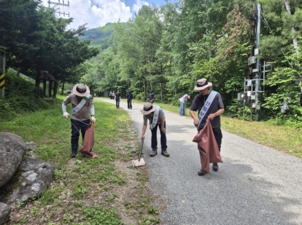 인제국유림관리소, 국립용대자연휴양림 산림정화 활동 실시