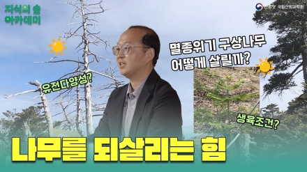 국립산림과학원, 온라인 공개강좌로 산림과학 대중화 나선다