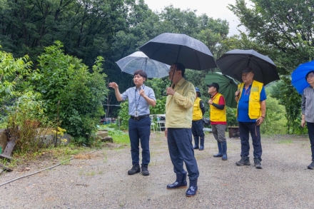 김덕현 연천군수, 산사태 취약지역 긴급 안전점검 실시