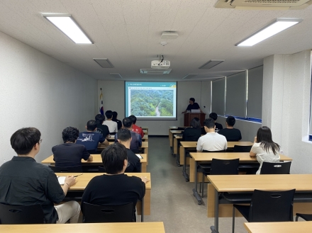 충주국유림관리소, 산사태 대응 역량 강화 위한 피해조사 교육 실시