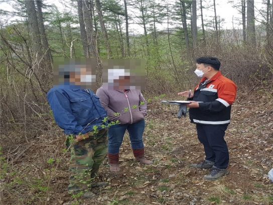정선국유림관리소, 가을철 산림 내 불법행위 특별단속