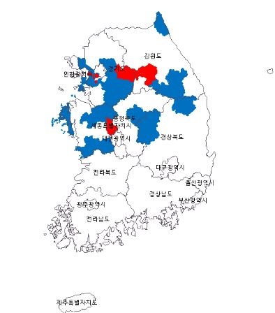 [7보] 전국 39개 시·군 산사태 예보 발령