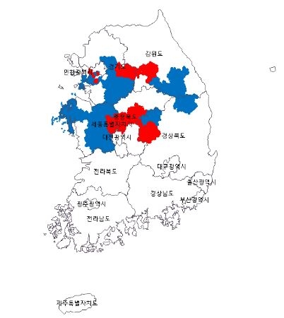 [9보] 전국 38개 시·군 산사태 예보 발령