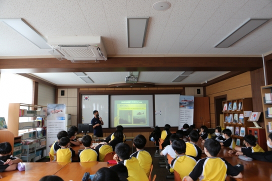 서울산림항공관리소, 김포 하성중학교 자유학년제 실시