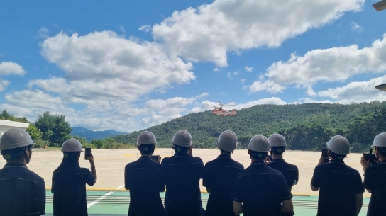 함양산림항공관리소, 경남항공고등학교 현장 진로체험