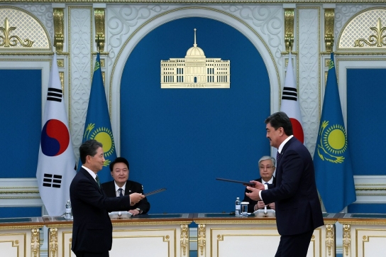 한-카자흐스탄 정상회담에 따라 산림협력 확대!