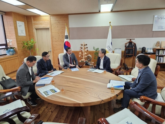 박종우 거제시장, 산림청 찾아 한·아세안 국가정원 추진 건의