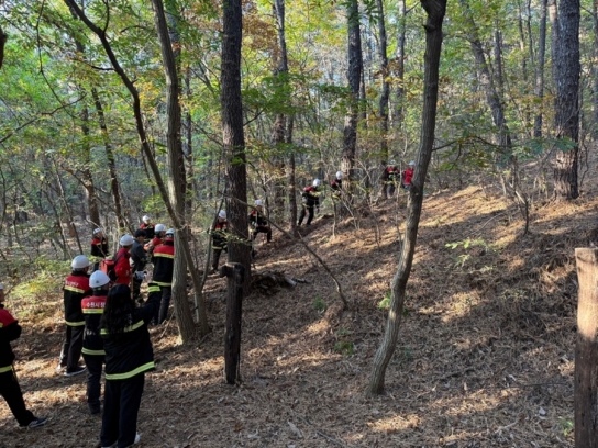 수원시, 산불 담당 공무원·산불 종사원 대상으로 산불방지 전문 훈련