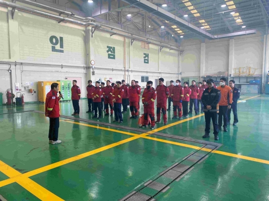 안동산림항공관리소, 합동 소방훈련 실시