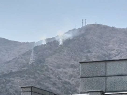 산림당국 경남 거제 산불.. 진화완료