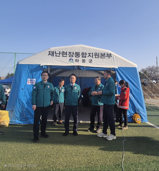 서천호 국회의원, 하동군 산불 피해 복구에 헌신적 지원
