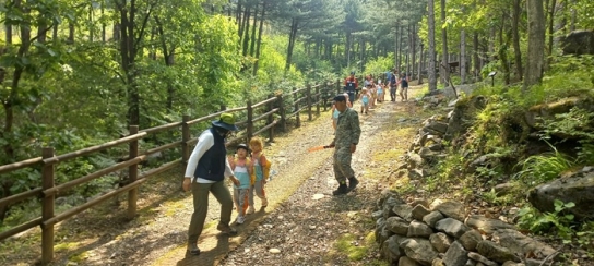 영월국유림관리소, 산사태 재난대비 주민대피 훈련 실시