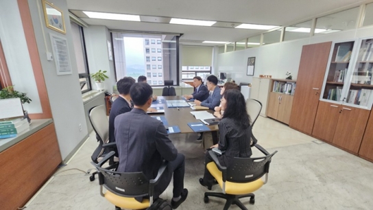 군산시, 탄소중립 도시숲 확충 위해 산림청 방문 국비 지원 건의